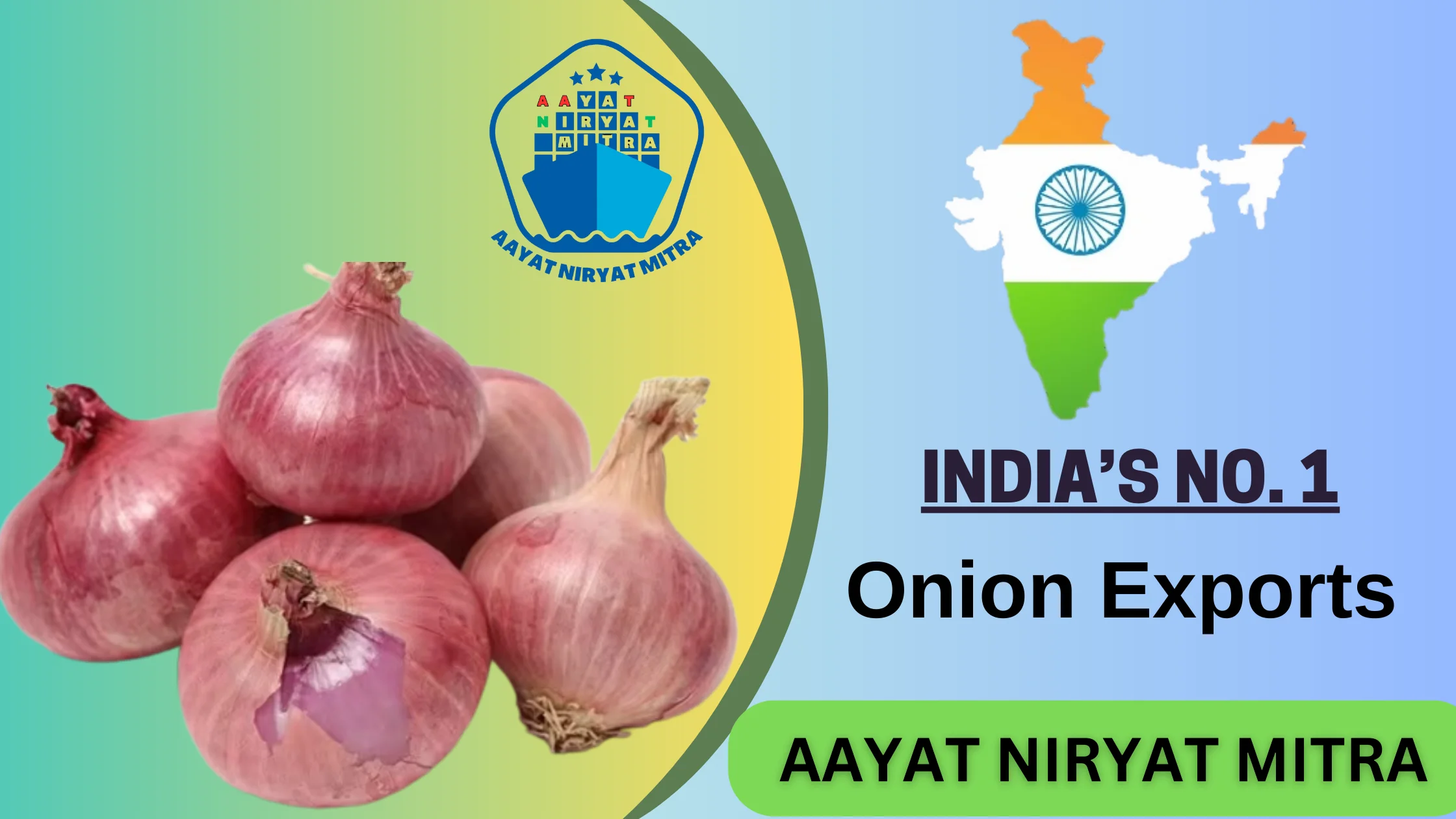 India’s No. 1 Onion Exporter